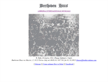 Tablet Screenshot of beethovenhaus.com